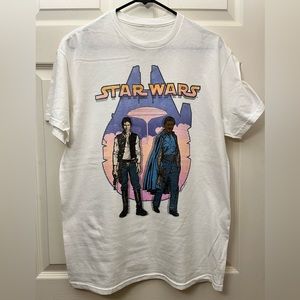 3/$21 💫 Star Wars (Han & Lando) Shirt